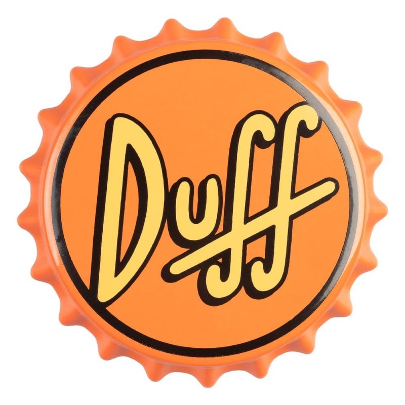 Les Simpson - Aimant avec décapsuleur Duff Beer 7 cm Les Simpson - Aimant avec décapsuleur Duff Beer 7 cm