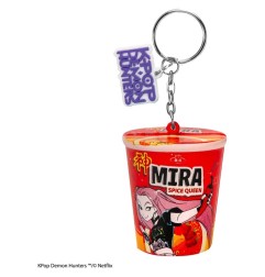 KPop Demon Hunters - Squishy Keychain Mira Spice Queen Noodles