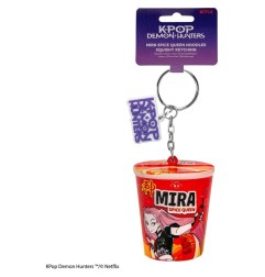 KPop Demon Hunters - Squishy Keychain Mira Spice Queen Noodles