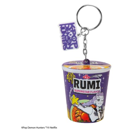 KPop Demon Hunters - Porte-clés squishy Rumi Superstar Flavor Noodles