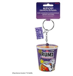 KPop Demon Hunters - Squishy Keychain Rumi Superstar Flavor Noodles
