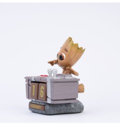Marvel - Calendrier perpétuel 3D Groot Death Button 12 cm