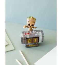 Marvel - Calendrier perpétuel 3D Groot Death Button 12 cm