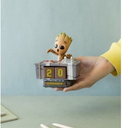 Marvel - Calendrier perpétuel 3D Groot Death Button 12 cm