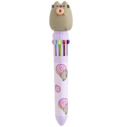 Pusheen - Stylo à Bille 3D Pusheen 10 couleurs
