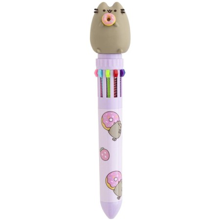 Pusheen - Stylo à Bille 3D Pusheen 10 couleurs
