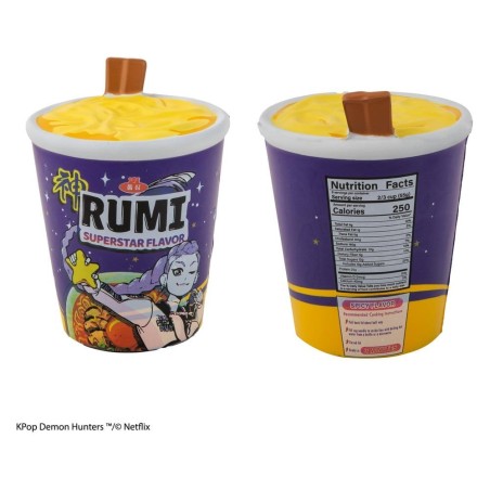 KPop Demon Hunters - Figurine anti-stress Squishy Rumi Superstar Flavor Noodles
