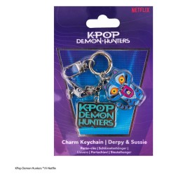 KPop Demon Hunters - Porte-clés à breloques Derpy & Sussie