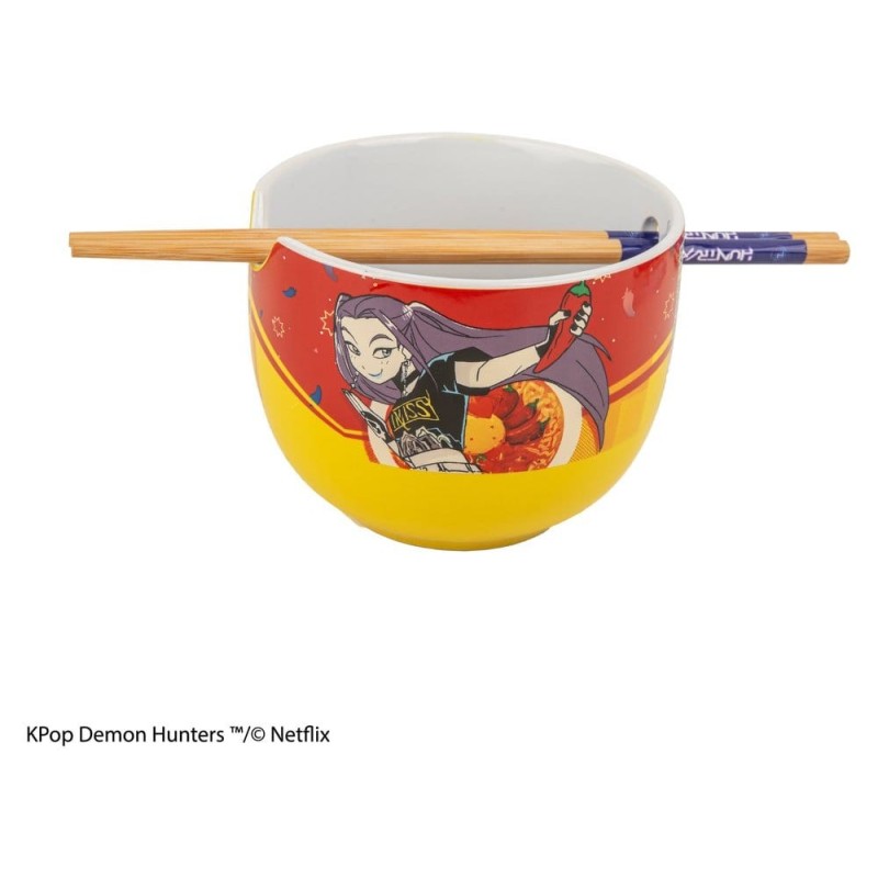KPop Demon Hunters - Bol à ramen avec baguettes Mira Spice Queen