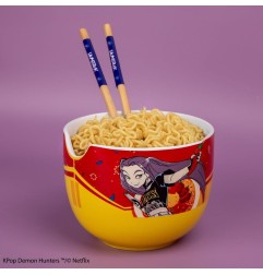KPop Demon Hunters - Bol à ramen avec baguettes Mira Spice Queen