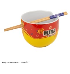 KPop Demon Hunters - Bol à ramen avec baguettes Mira Spice Queen