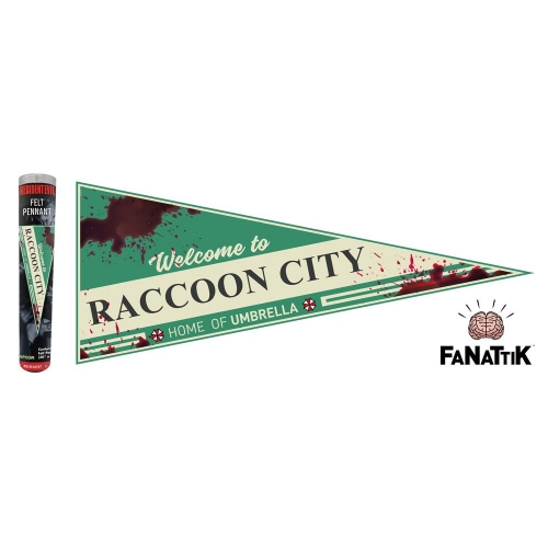 Resident Evil - Fanion Welcome To Raccoon City