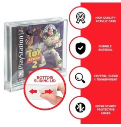Other - Acrylic Case 2-Pack for PlayStation 1