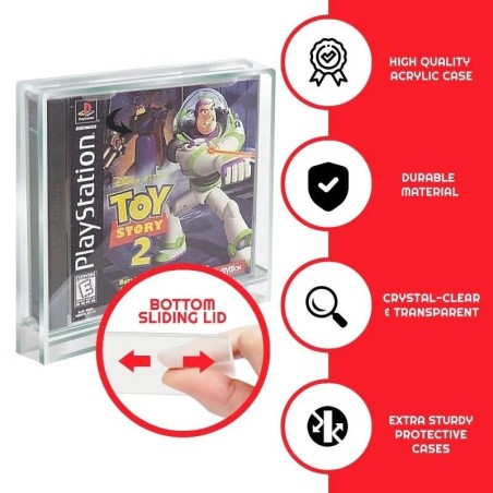 Other - Acrylic Case 2-Pack for PlayStation 1