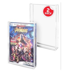Other - Acrylic Case 2-Pack for PS3/PS4/Blu-Ray/XBOX One