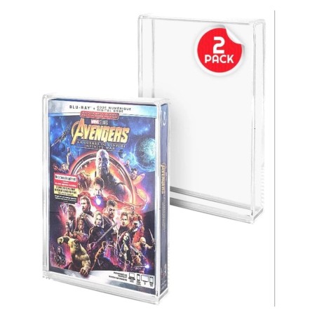 Other - Acrylic Case 2-Pack for PS3/PS4/Blu-Ray/XBOX One
