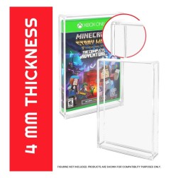 Evoretro - Pack 2 boîtes de protection en acrylique pour PS3/PS4/Blu-Ray/XBOX One