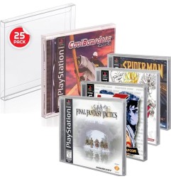 Other - PET Protectors 25-Pack for PS1/Single CD/Dreamcast (Jewel Case) Games