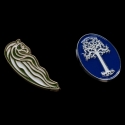 Le Seigneur des Anneaux - Pack 2 pin's Rohan Horse & White Tree