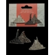 Le Seigneur des Anneaux - Pack 2 pin's Minas Tirith & Mt. Doom