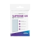 Ultimate Guard - 50 pochettes Supreme UX 3rd Skin Sleeves taille standard Transparent