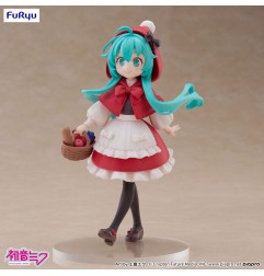 Hatsune Miku - Statuette Desktop Fairy Hatsune Miku Little red riding hood Ver. 16 cm