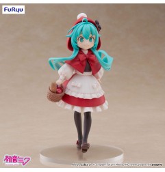 Hatsune Miku - Statuette Desktop Fairy Hatsune Miku Little red riding hood Ver. 16 cm