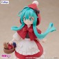 Hatsune Miku - Statuette Desktop Fairy Hatsune Miku Little red riding hood Ver. 16 cm