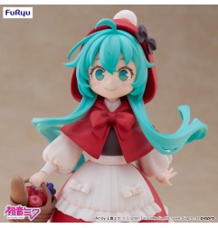 Hatsune Miku - Statuette Desktop Fairy Hatsune Miku Little red riding hood Ver. 16 cm