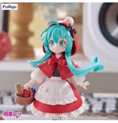 Hatsune Miku - Statuette Desktop Fairy Hatsune Miku Little red riding hood Ver. 16 cm