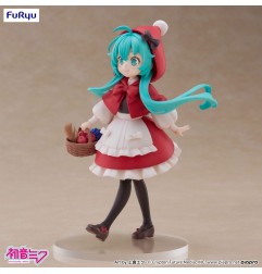 Hatsune Miku - Statuette Desktop Fairy Hatsune Miku Little red riding hood Ver. 16 cm