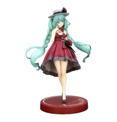 Hatsune Miku - Trio-Try-iT PVC Statue Outing Dress Red Color Ver. 19 cm