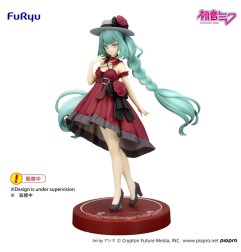 Hatsune Miku - Trio-Try-iT PVC Statue Outing Dress Red Color Ver. 19 cm