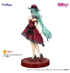 Hatsune Miku - Statuette Trio-Try-iT Hatsune Miku Outing Dress Red Color Ver. 19 cm