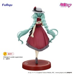 Hatsune Miku - Statuette Trio-Try-iT Hatsune Miku Outing Dress Red Color Ver. 19 cm