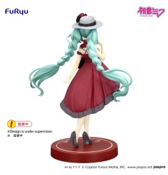 Hatsune Miku - Statuette Trio-Try-iT Hatsune Miku Outing Dress Red Color Ver. 19 cm