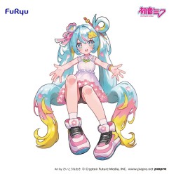 Hatsune Miku - Statuette Noodle Stopper  10th Anniversary 14 cm