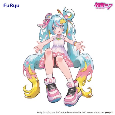 Hatsune Miku - Noodle Stopper PVC Statue 10th Anniversary 14 cm