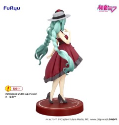 Hatsune Miku - Statuette Trio-Try-iT Hatsune Miku Outing Dress Red Color Ver. 19 cm