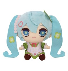 Hatsune Miku - Peluche Kyurumaru Big Clover 26 cm