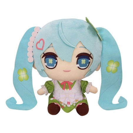 Hatsune Miku - Kyurumaru Big Plush Figure Clover 26 cm