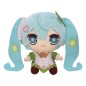 Hatsune Miku - Peluche Kyurumaru Big Clover 26 cm