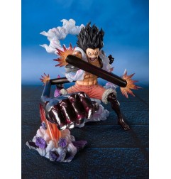 One Piece - Figuarts ZERO Extra Battle PVC Statue Monkey D. Luffy Gear 4 Snake Man King Cobra 21 cm