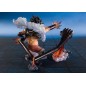 One Piece - Statuette Figuarts ZERO Extra Battle Monkey D. Luffy Gear 4 Snake Man King Cobra 21 cm