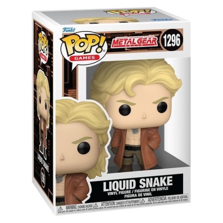 Metal Gear Solid - Figurine POP! Liquid Snake 9 cm