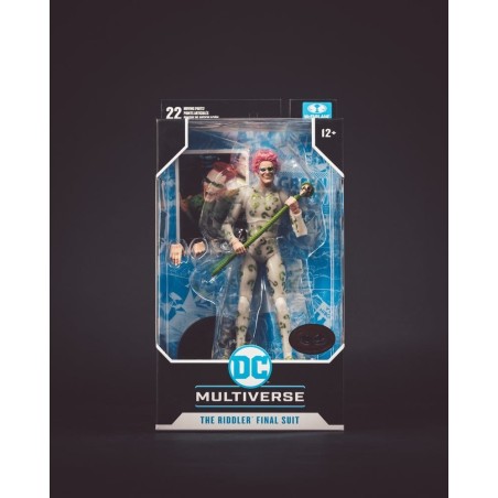 DC Comics - Batman Forever DC Multiverse Action Figure Riddler (Final Suit) (Red Platinum Edition) 18 cm