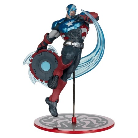 Marvel - Rivals Collection 1/10 Action Figure Captain America 20 cm