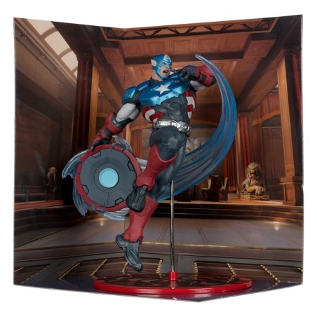 Marvel - Rivals Collection 1/10 Action Figure Captain America 20 cm