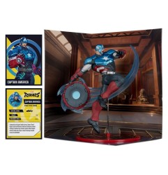 Marvel Rivals Collection - Figurine 1/10 Captain America 20 cm