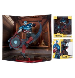 Marvel Rivals Collection - Figurine 1/10 Captain America 20 cm